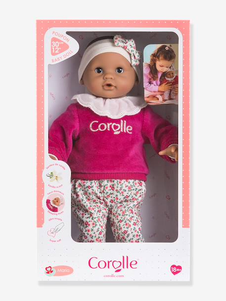 Bébé Calin Maria Rose Grenadine rose 5 - vertbaudet enfant 