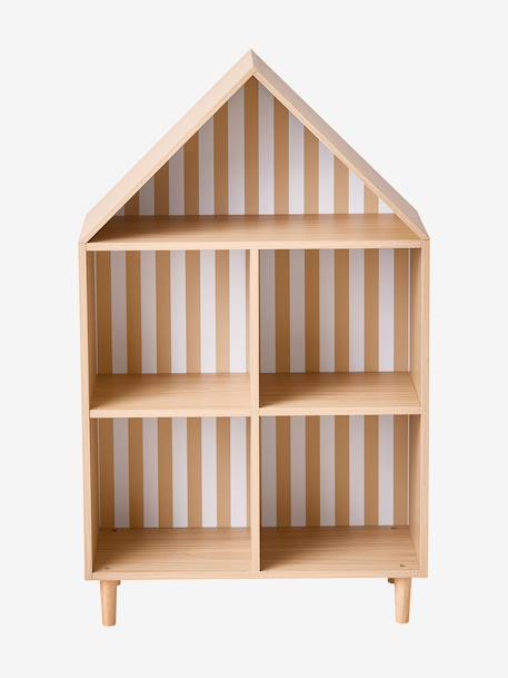 Meuble à cases maison bois 4 - vertbaudet enfant 