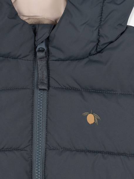 Doudoune ALPI KS103439 marine+vert 3 - vertbaudet enfant 
