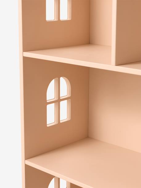 Bibliothèque enfant feston bois maison rose 7 - vertbaudet enfant 