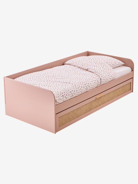 Lit enfant gigogne POESIE 90x190cm rose 6 - vertbaudet enfant 