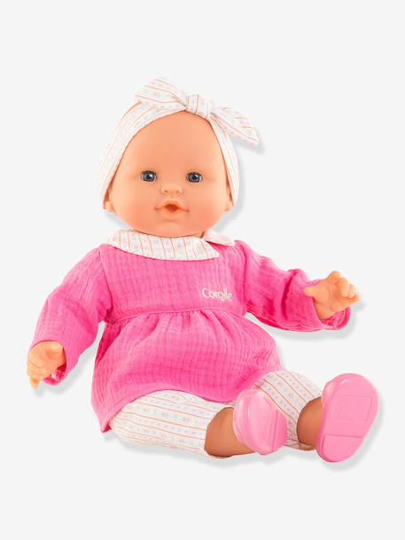 Poupon Lise Tulipes 36 cm rose 3 - vertbaudet enfant 