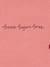 Sweat col rond blanc+rose 7 - vertbaudet enfant 