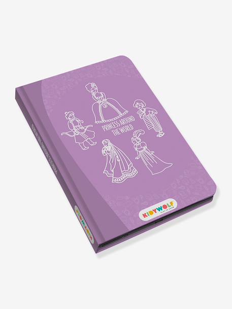 Tablette à dessin Kidydraw mini jaune+mauve+rose+vert sapin+violet 11 - vertbaudet enfant 