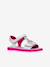Sandales fille Joyfoot GEOX blanc+fuchsia 7 - vertbaudet enfant 