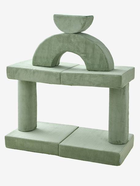 Canapé mousse modulable vert 5 - vertbaudet enfant 