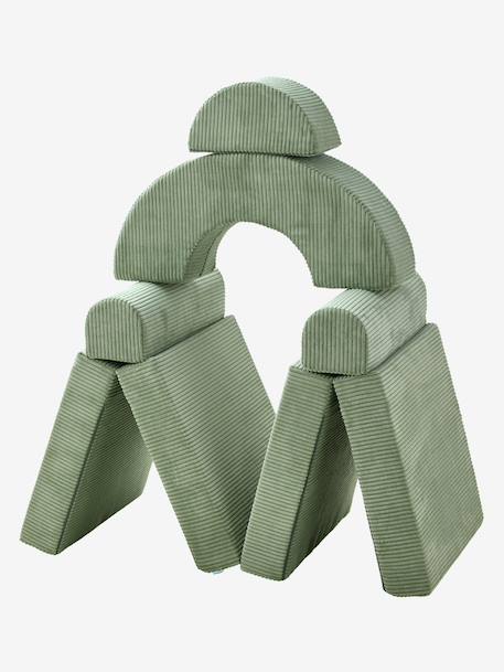 Canapé mousse modulable vert 6 - vertbaudet enfant 