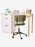 Bureau bois enfant avec tiroirs blanc 2 - vertbaudet enfant 