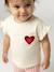 T-shirt manches courtes bébé fille écru 1 - vertbaudet enfant 