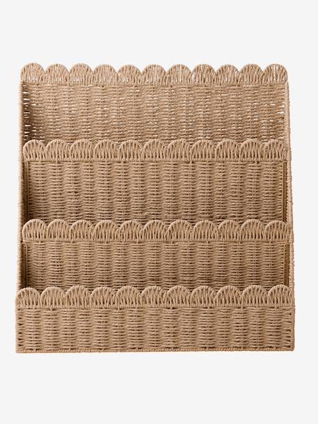 Bibliothèque feston corde de papier beige 5 - vertbaudet enfant 