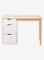 Bureau bois enfant avec tiroirs blanc 4 - vertbaudet enfant 