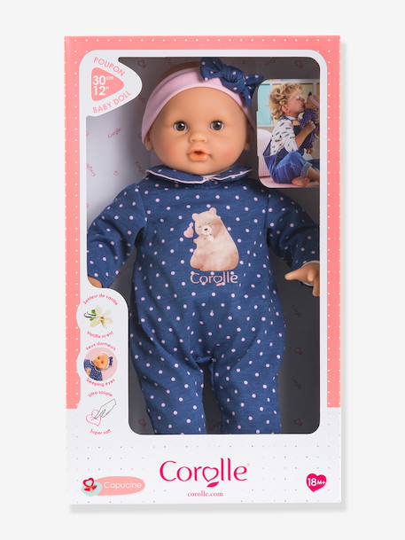 Bébé Calin Capucine ourson bleu 6 - vertbaudet enfant 