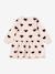 Robe sweat évasée blanc+rose 2 - vertbaudet enfant 