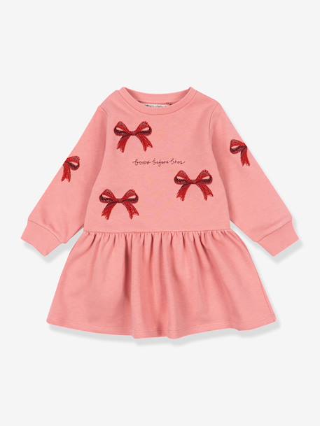 Fille-Robe-Robe sweat évasée