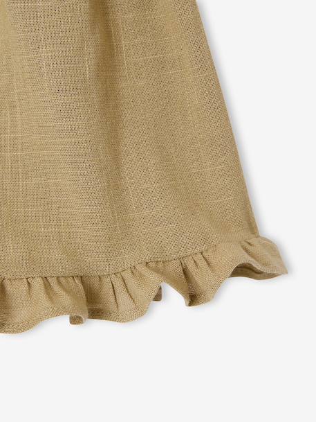 Ensemble bébé fille 3 pièces coton kaki 9 - vertbaudet enfant 