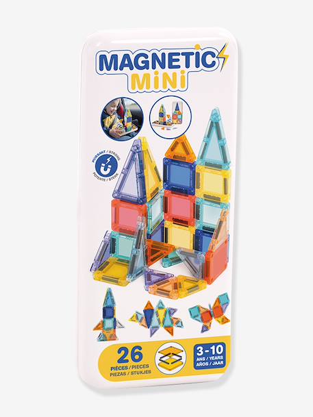 Magnetic Mini jeu de construction multicolore 1 - vertbaudet enfant 