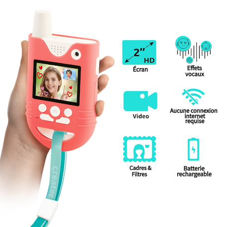 Talkies-walkies avec vidéo Mutli-couleur 3 - vertbaudet enfant 