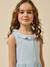 Robe  - coton biologique Bleu pastel 3 - vertbaudet enfant 