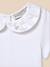 Body col brodé bébé - coton biologique Blanc casse 2 - vertbaudet enfant 