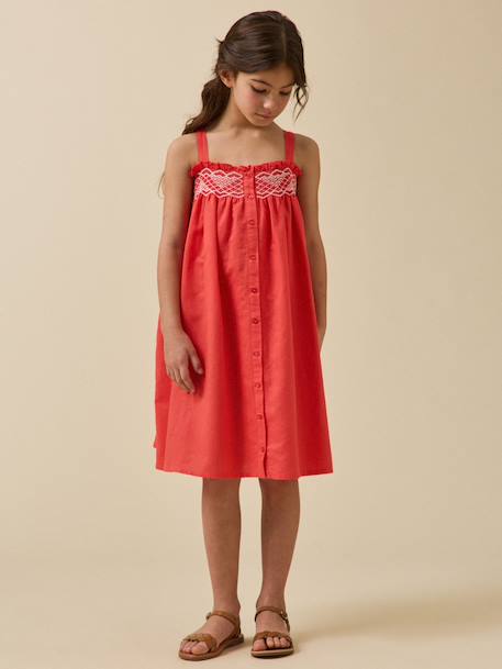 Robe à smocks Tangerine 4 - vertbaudet enfant 