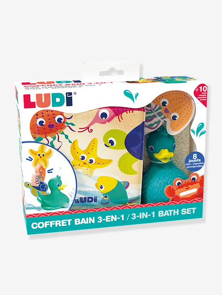 Coffret bains Lucky Duck multicolore 6 - vertbaudet enfant 