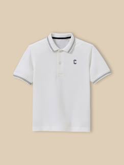 Garçon-T-shirt, polo, sous-pull-Polo en maille piquée garçon - coton biologique