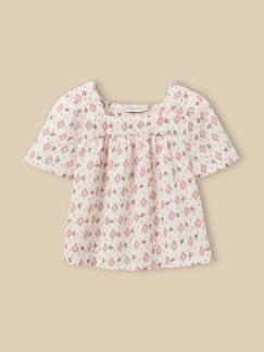 Blouse imprimé carolina fille  - vertbaudet enfant