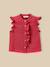 Blouse volantée - coton biologique Grenade 1 - vertbaudet enfant 