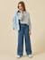 Blouse à carreaux Carreaux bleu 4 - vertbaudet enfant 