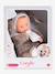 Peluche Babilapin Ciel etoiles 28 cm marron 7 - vertbaudet enfant 