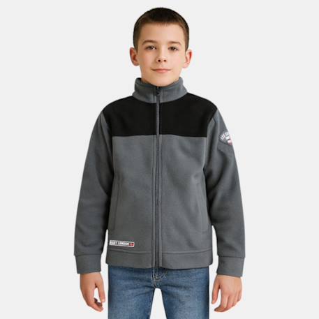 Garçon-Veste polaire garçon au style casual