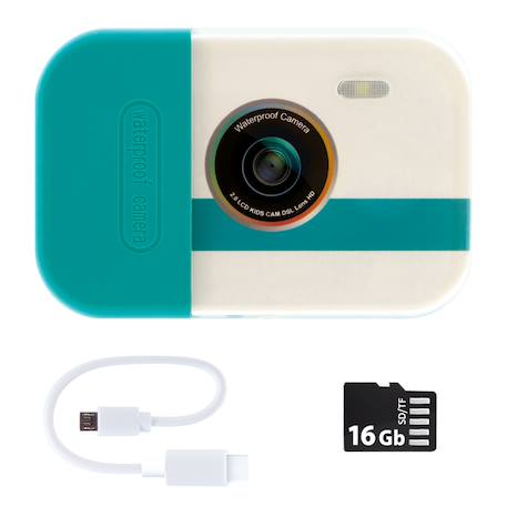 Appareil photo numérique waterproof - photo creator Turquoise 2 - vertbaudet enfant 