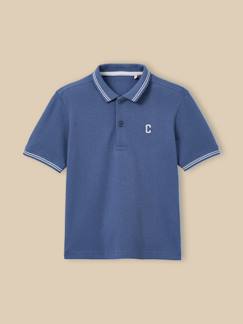 Garçon-T-shirt, polo, sous-pull-Polo en maille piquée garçon - coton biologique
