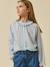 Blouse à carreaux Carreaux bleu 5 - vertbaudet enfant 