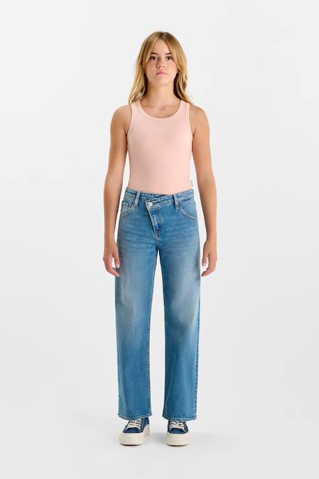 Jeans droite carry, longueur 34 Blue 2 - vertbaudet enfant 