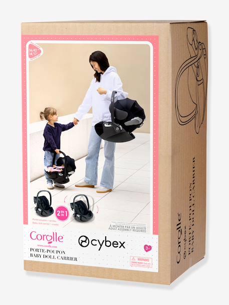 Porte poupon Cybex Priam 2 en 1 noir 4 - vertbaudet enfant 
