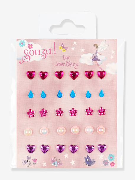 Fille-Accessoires-Bijoux-Boucle d'oreille autocollants