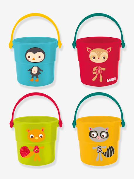 Seaux gigognes de bain multicolore 6 - vertbaudet enfant 