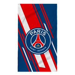 Linge de maison et décoration-Linge de bain-Serviette de bain et de plage imprimée 100% coton, psg diagonale