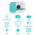 Appareil photo numérique waterproof - photo creator Turquoise 4 - vertbaudet enfant 