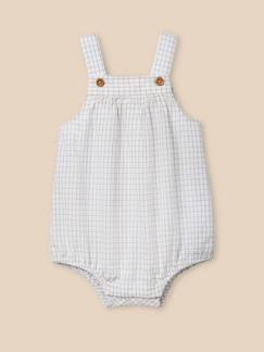 Barboteuse en seersucker bébé  - vertbaudet enfant