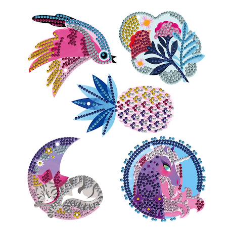 Pixel art strass jolies décos Rose 1 - vertbaudet enfant 