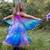 Déguisement enfant – robe de fée papillon avec ailes et serre-tête Bleu 5 - vertbaudet enfant 