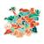 Magnets dinosaures en bois fsc 24 pcs Beige - Chantier+Beige - Ferme+Beige - Fruits et Légumes+Beige - Jardin+Beige - Licornes et Dragons+Beige - Marin+Orange 27 - vertbaudet enfant 