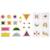 Blocs translucides, 18 blocs 6 cartes modèles Multicolore 6 - vertbaudet enfant 