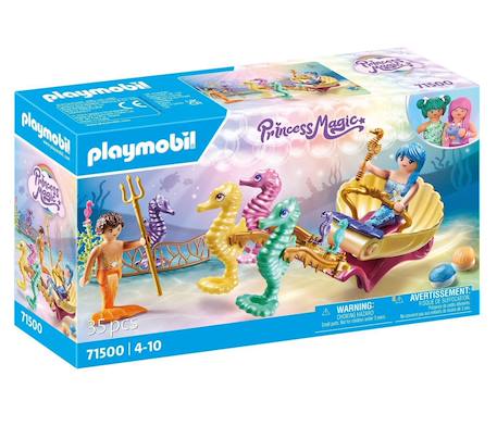 Calèche avec sirènes et hippocampes 71500 Multicolore 1 - vertbaudet enfant 