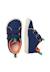Chaussures barefoot en tissu yompy vl. Marine-+Rose- 4 - vertbaudet enfant 