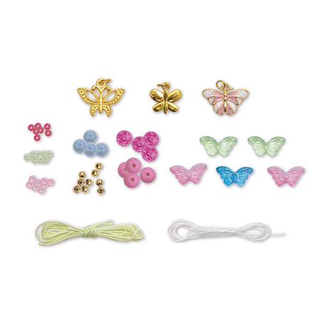 6 bijoux jolis papillons - magic fairies ROSE 3 - vertbaudet enfant 