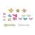 6 bijoux jolis papillons - magic fairies ROSE 3 - vertbaudet enfant 