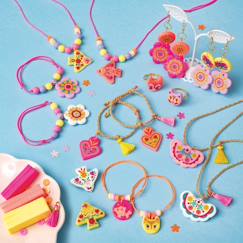 Jouet-Activités artistiques et musicales-16 bijoux duo d'amitie